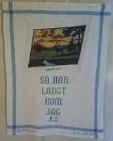 Så här långt kom jag